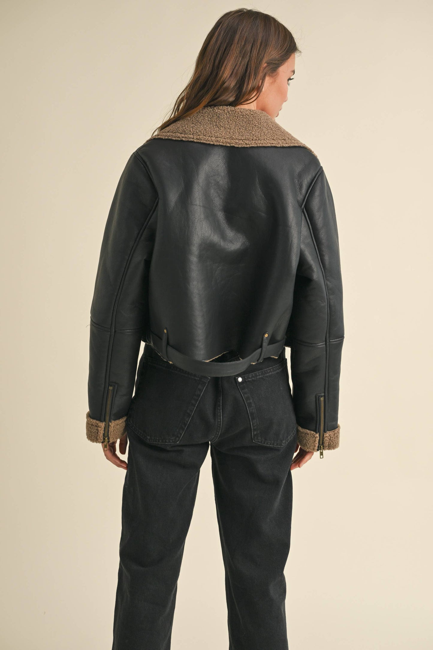 Espresso Sherpa Jacket
