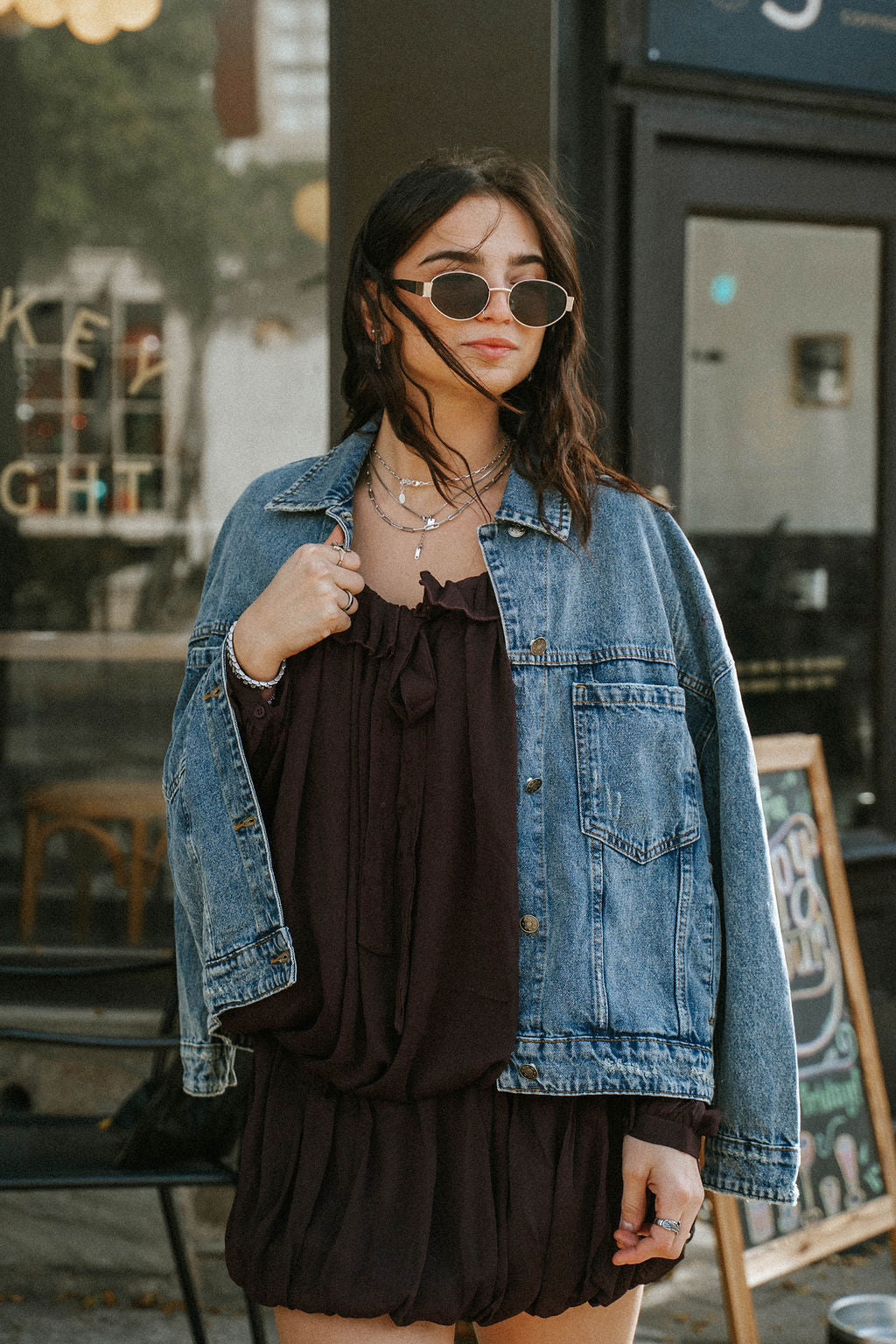 Muse Espresso Mini Dress