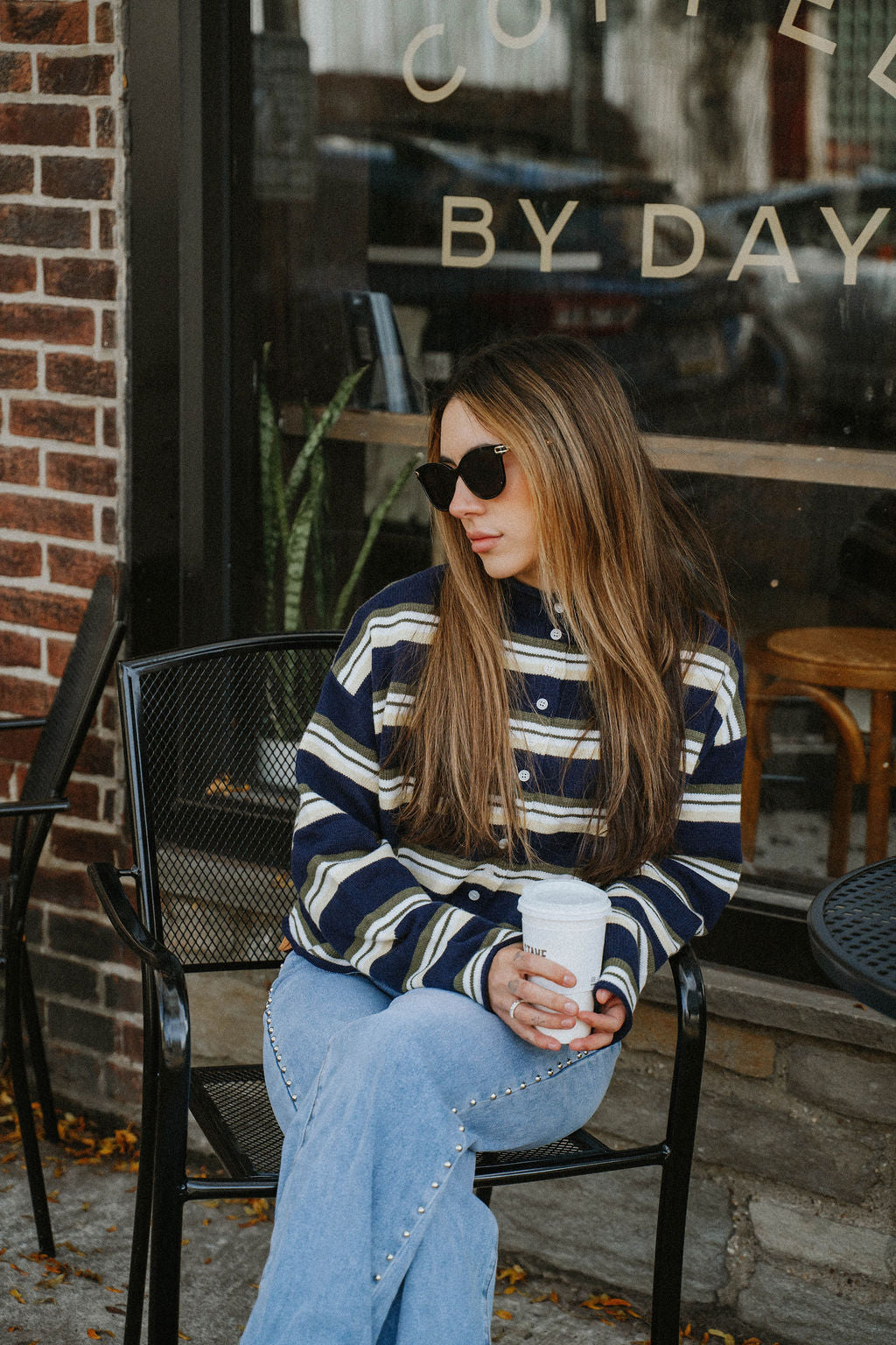 Waverly Stripe Cardigan Sweater