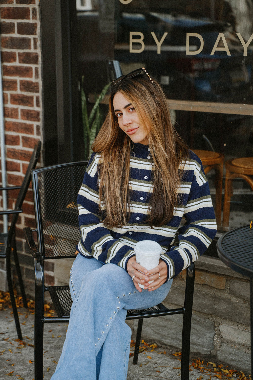 Waverly Stripe Cardigan Sweater