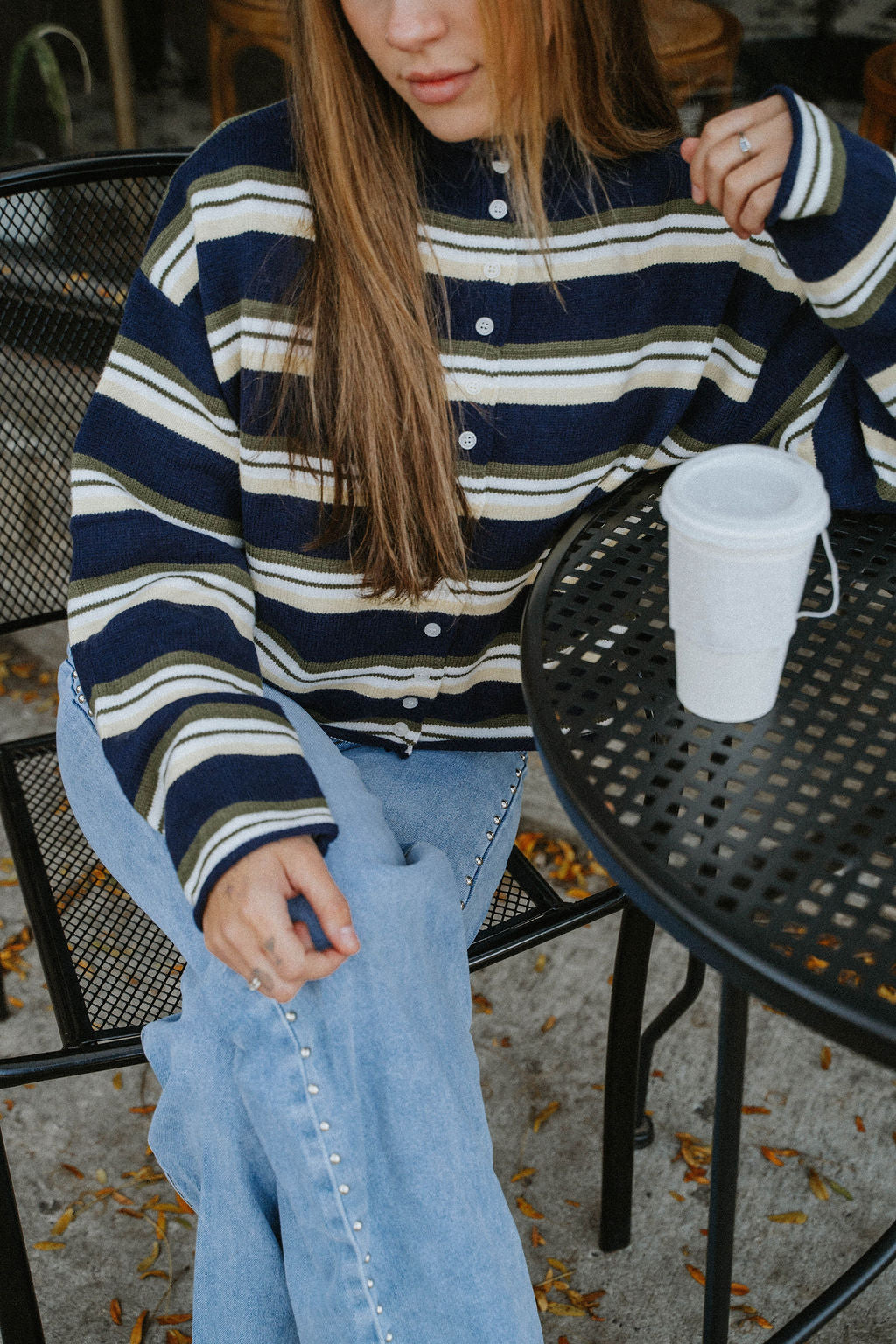 Waverly Stripe Cardigan Sweater