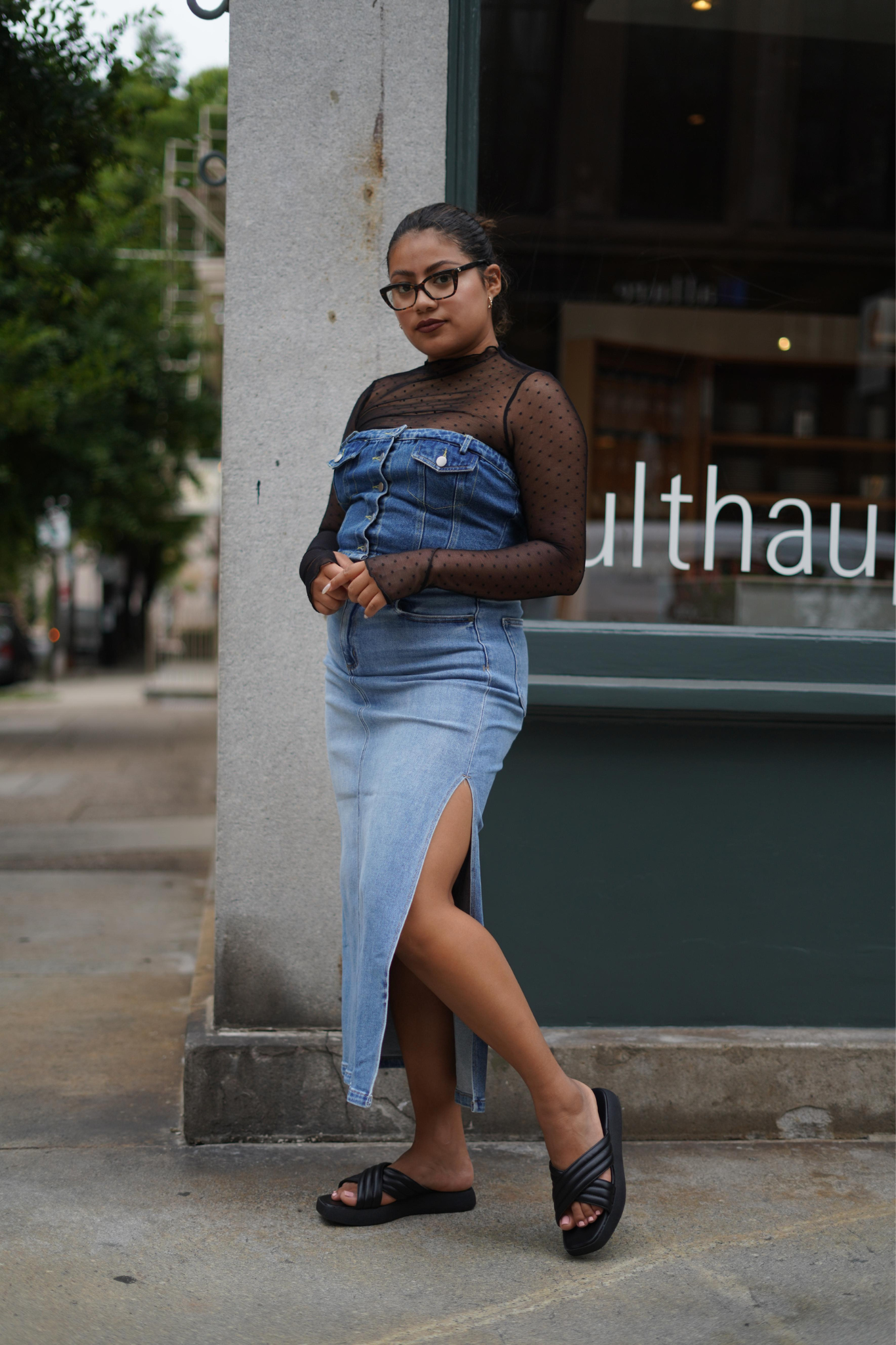 Dotted Mesh Top