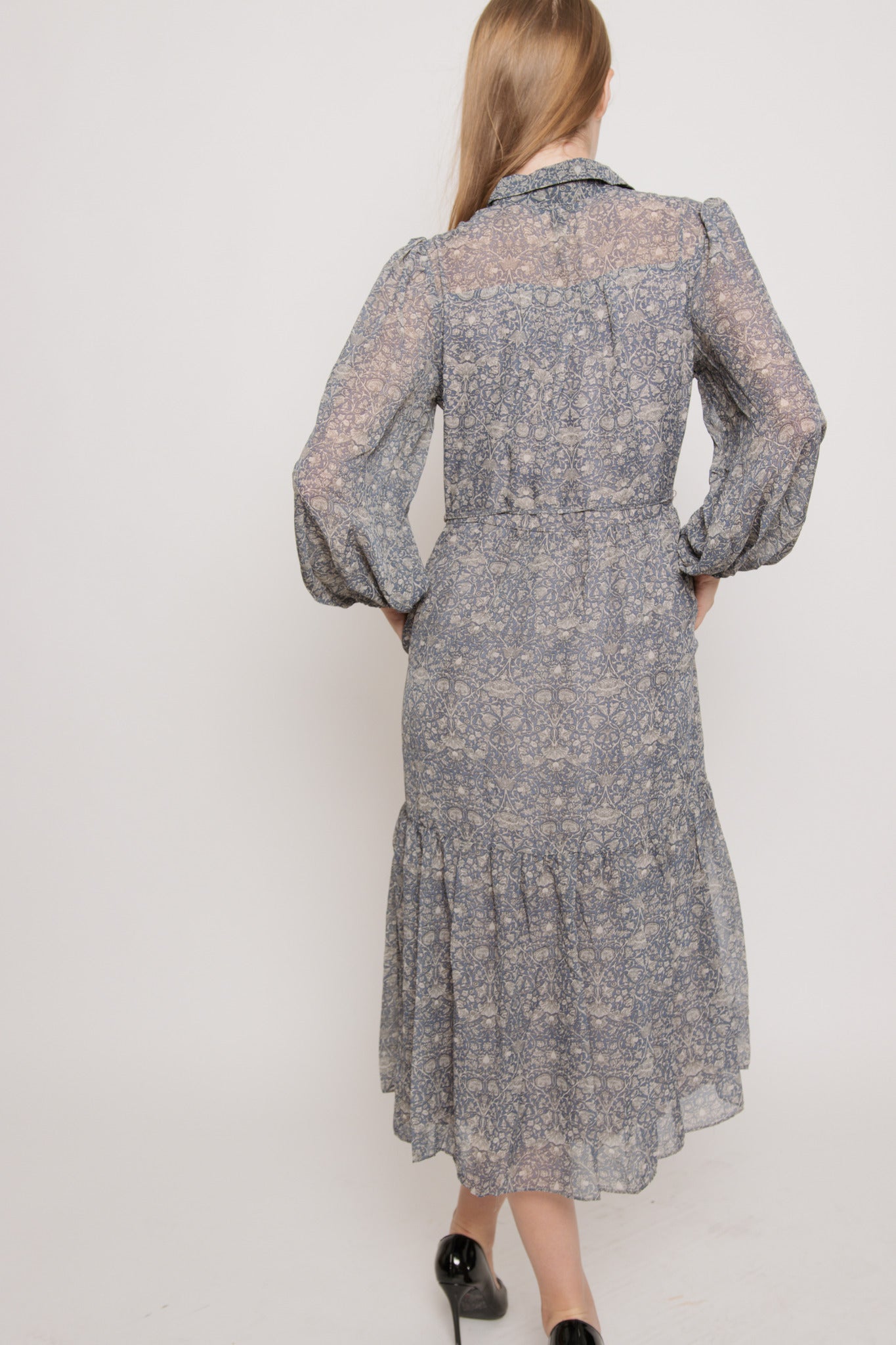 Skye Tiered Midi Dress