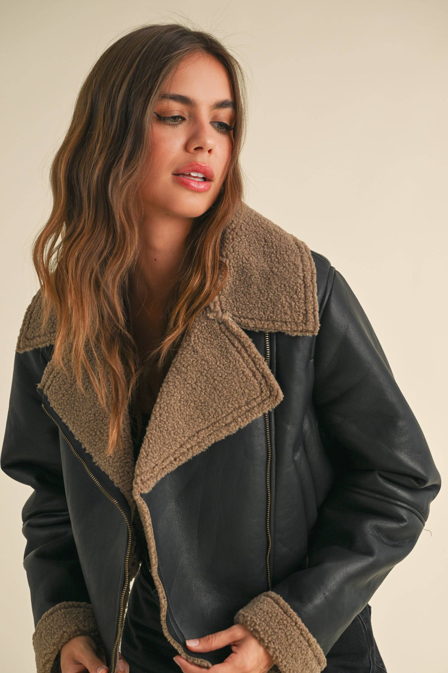Espresso Sherpa Jacket
