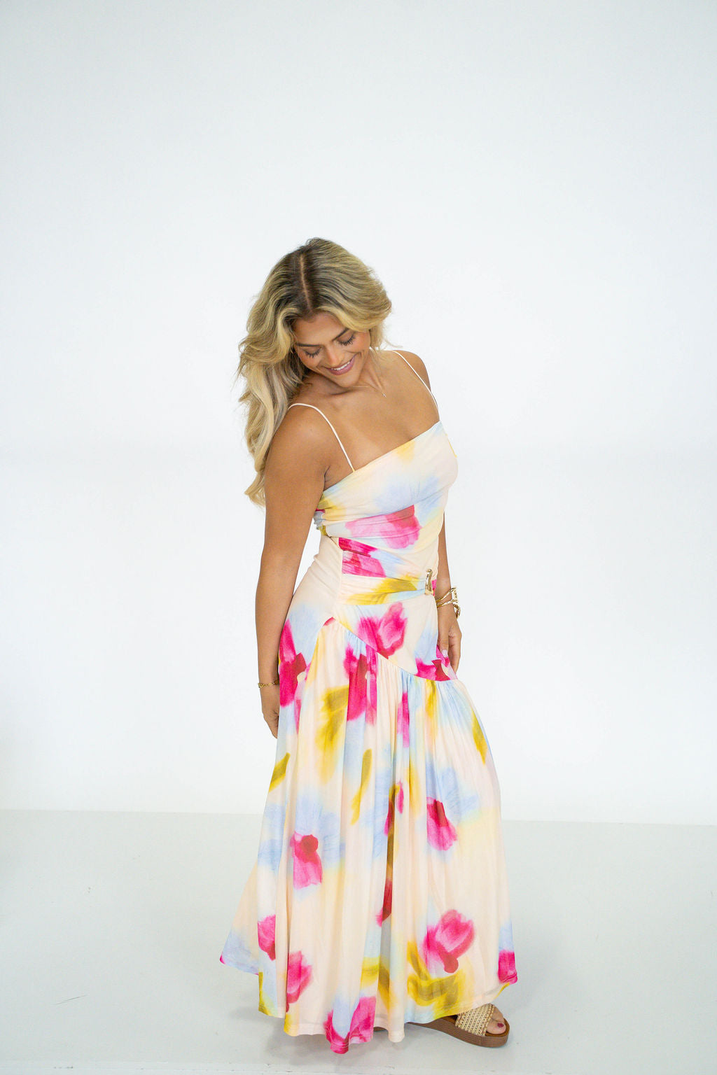 Painted Tides Maxi Dress