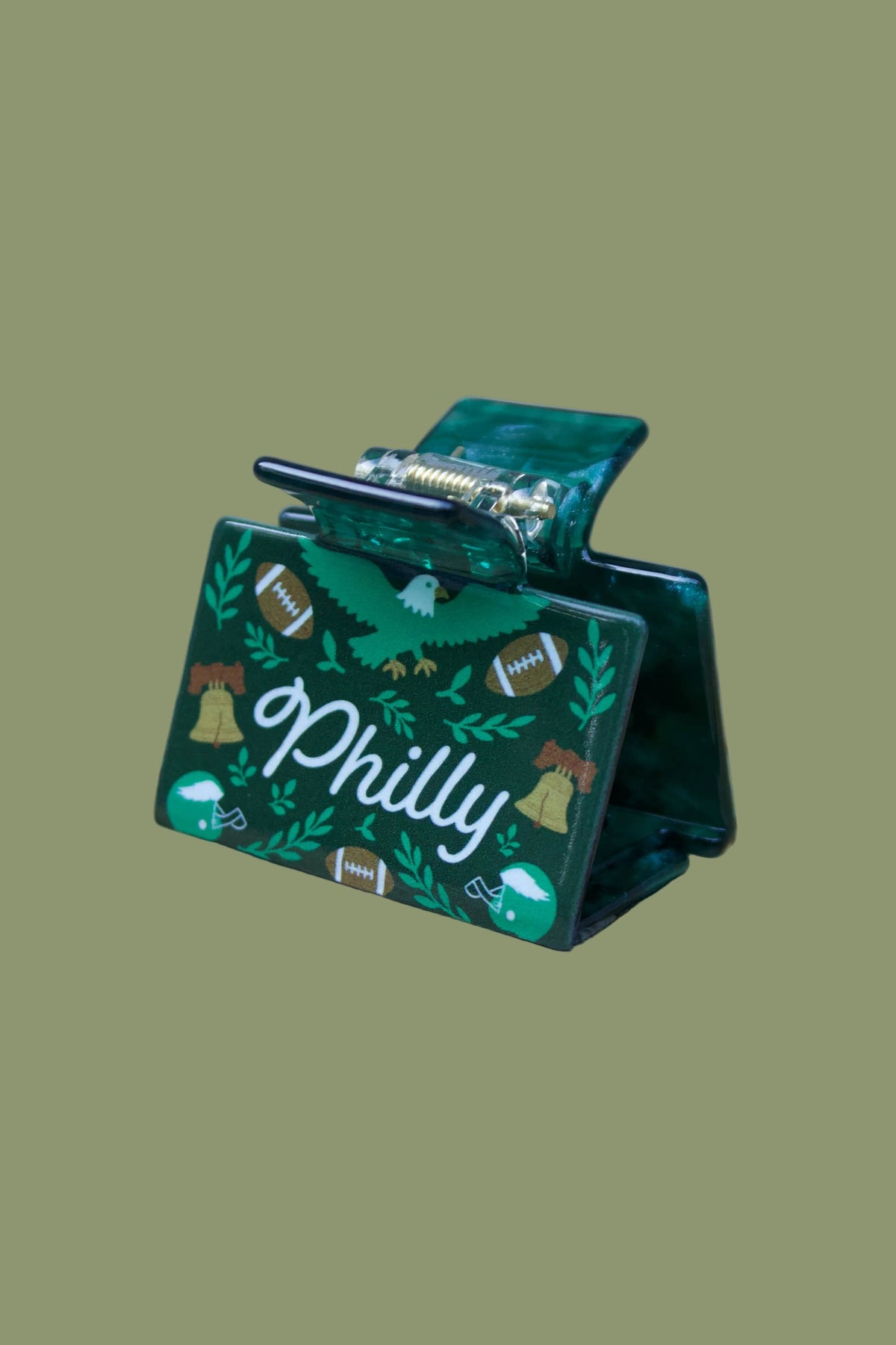 Philly Icons Mini Claw Clip