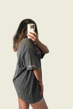 You're On Your Own Kid Oversized Charcoal T-Shirt