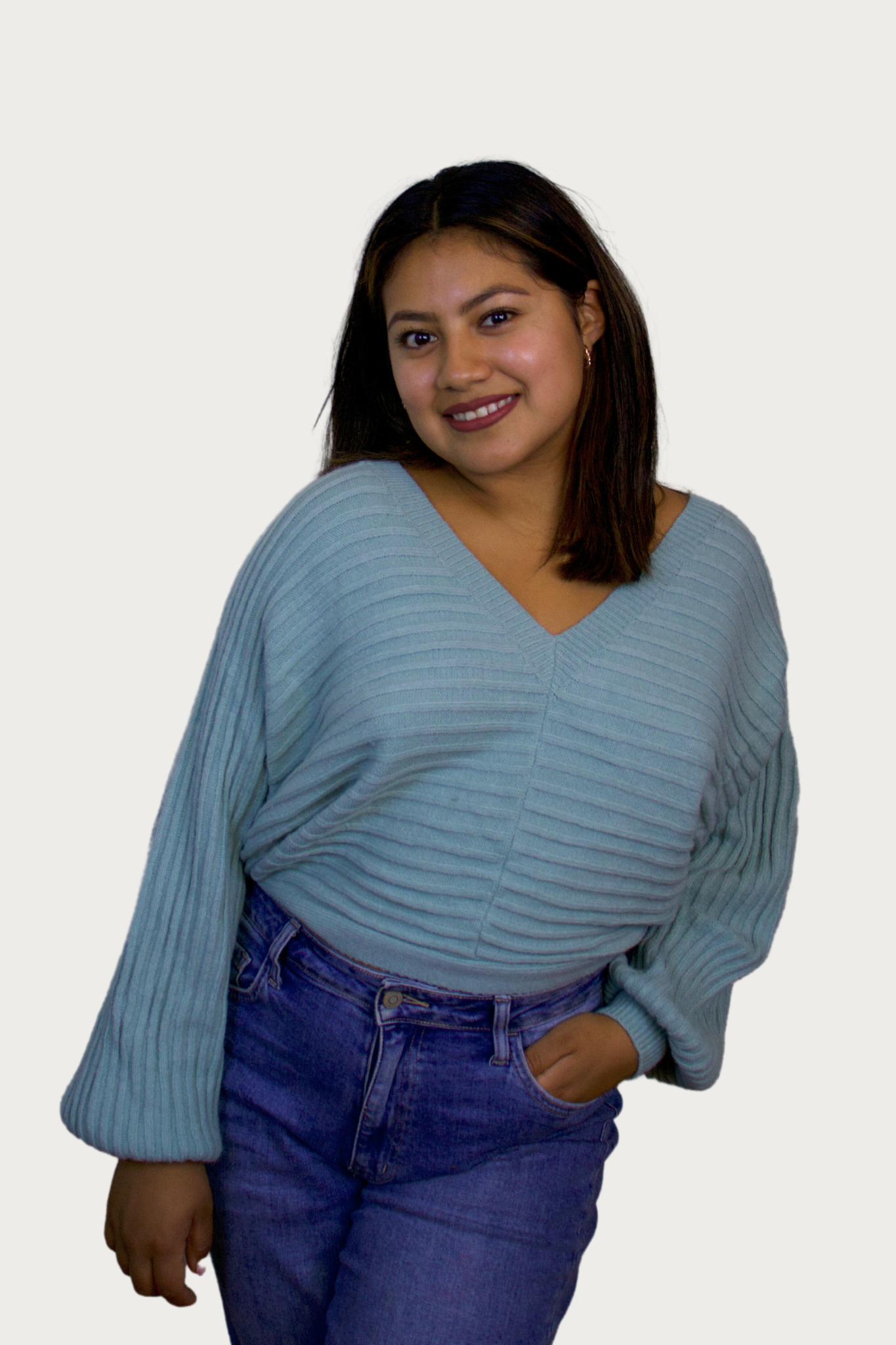 For Cozy Days Sweater- Teal