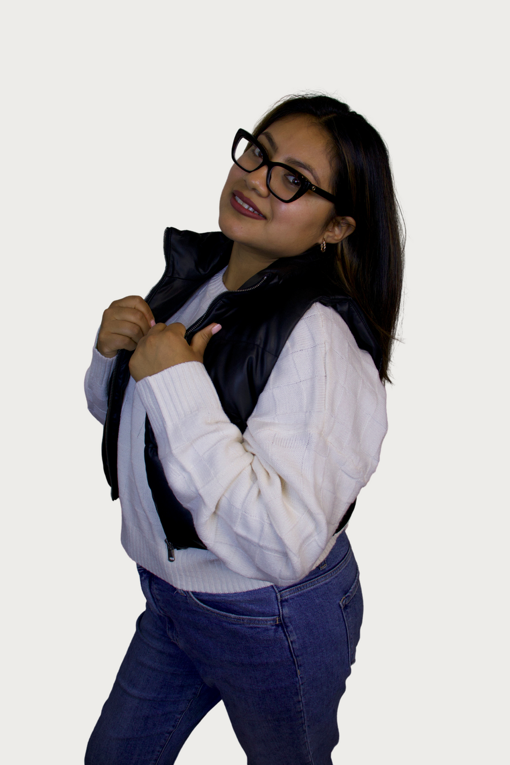 Coffee Bean Puffer Vest