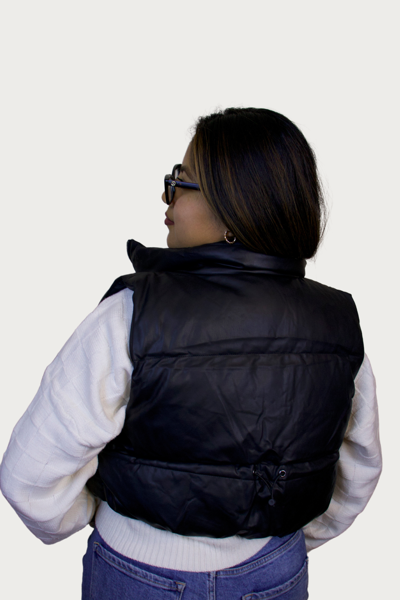 Coffee Bean Puffer Vest