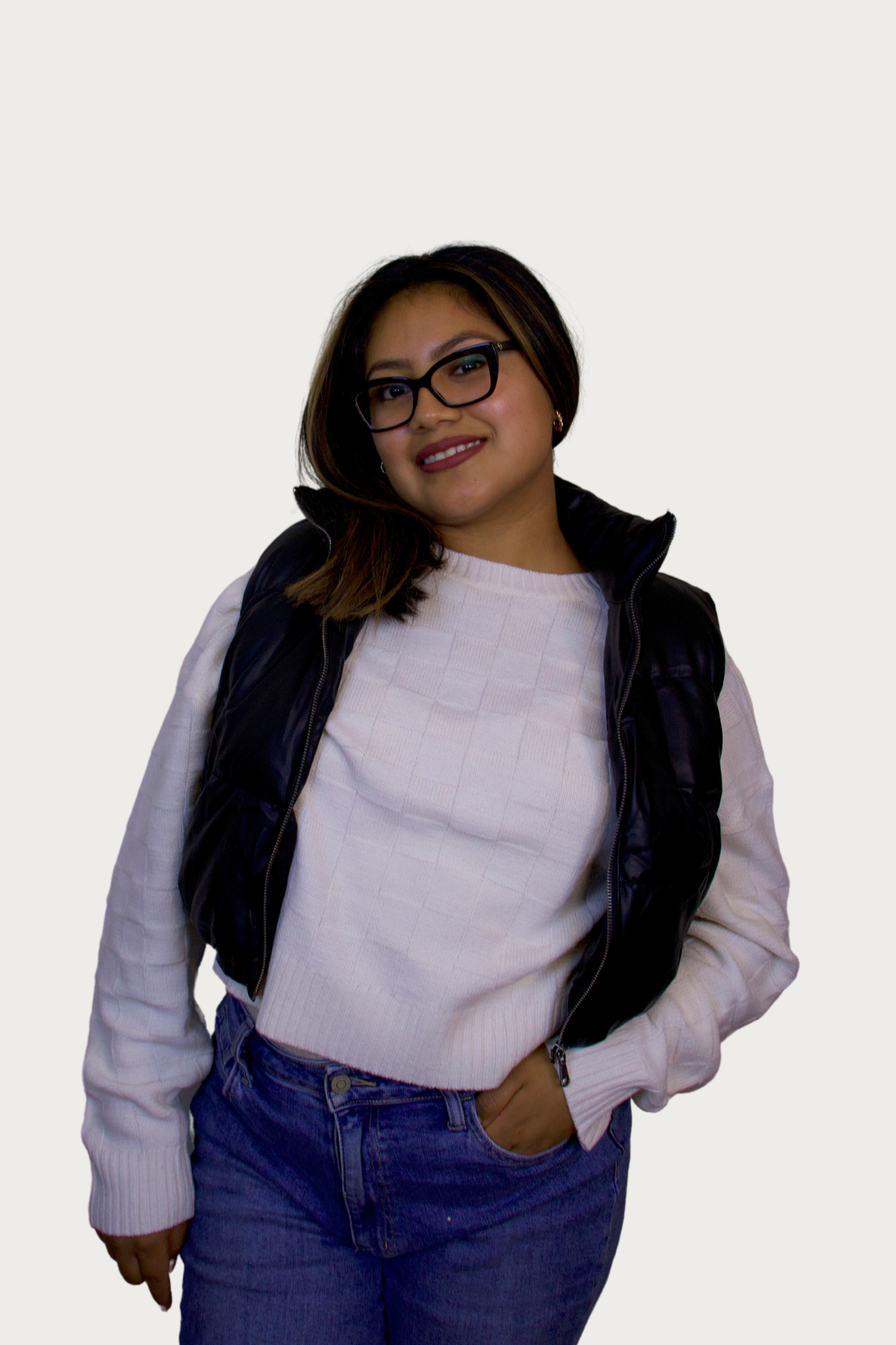 Coffee Bean Puffer Vest