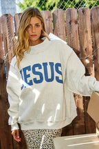 *SHIPS 1/30 Reversible JESUS/GOD IS GOOD Mockneck
