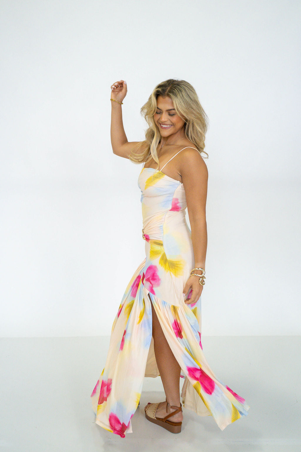 Painted Tides Maxi Dress