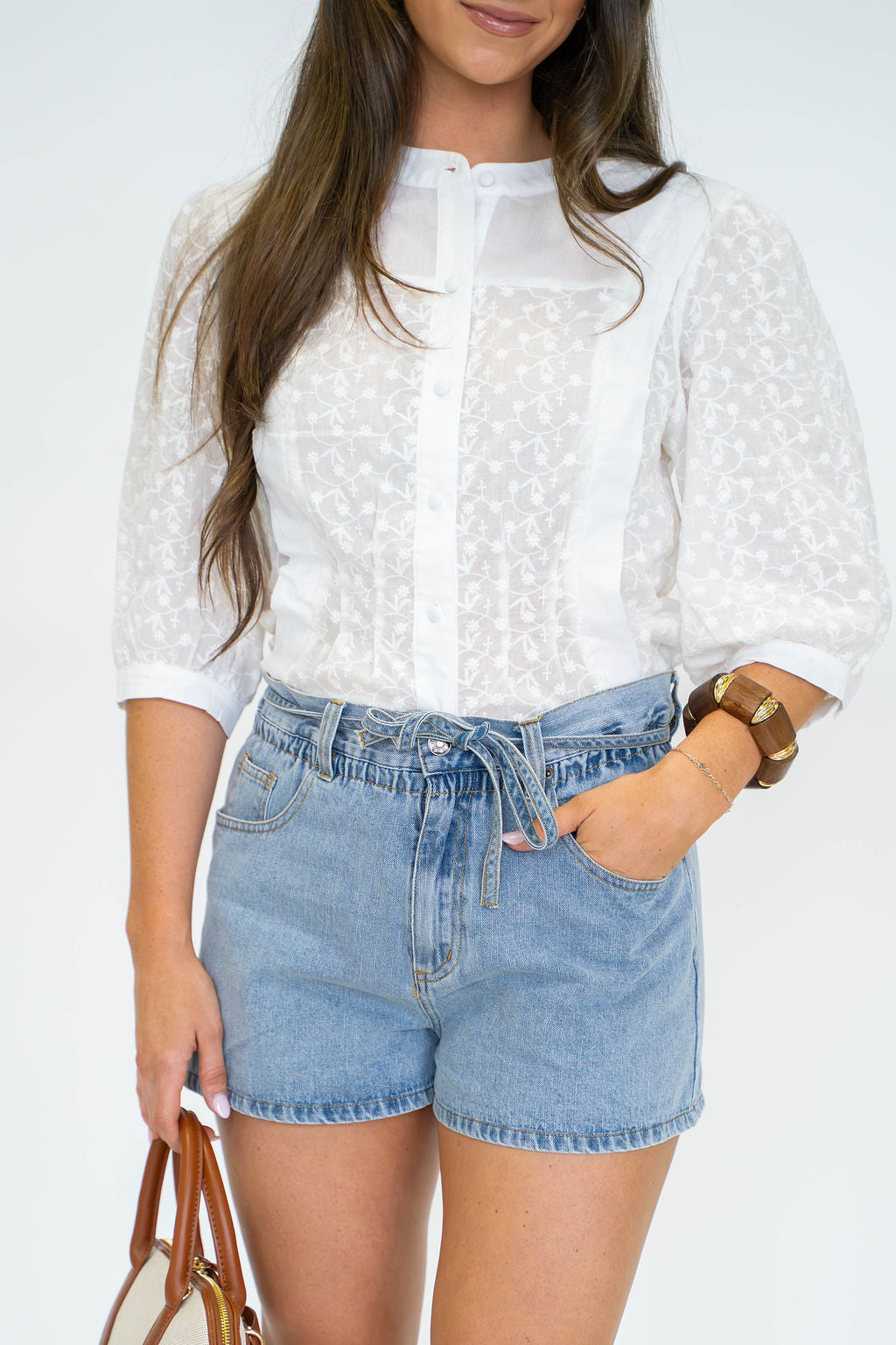 Salty Days Denim Shorts
