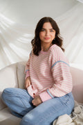 Be Mine SweetTART Pink Stripe Sweater