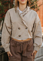 Autumn Heirloom Scalloped Collar Jacket