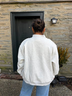 *PRE ORDER SHIPS 5/1*Pilates Reversible Mockneck- Mocha/Heather Grey