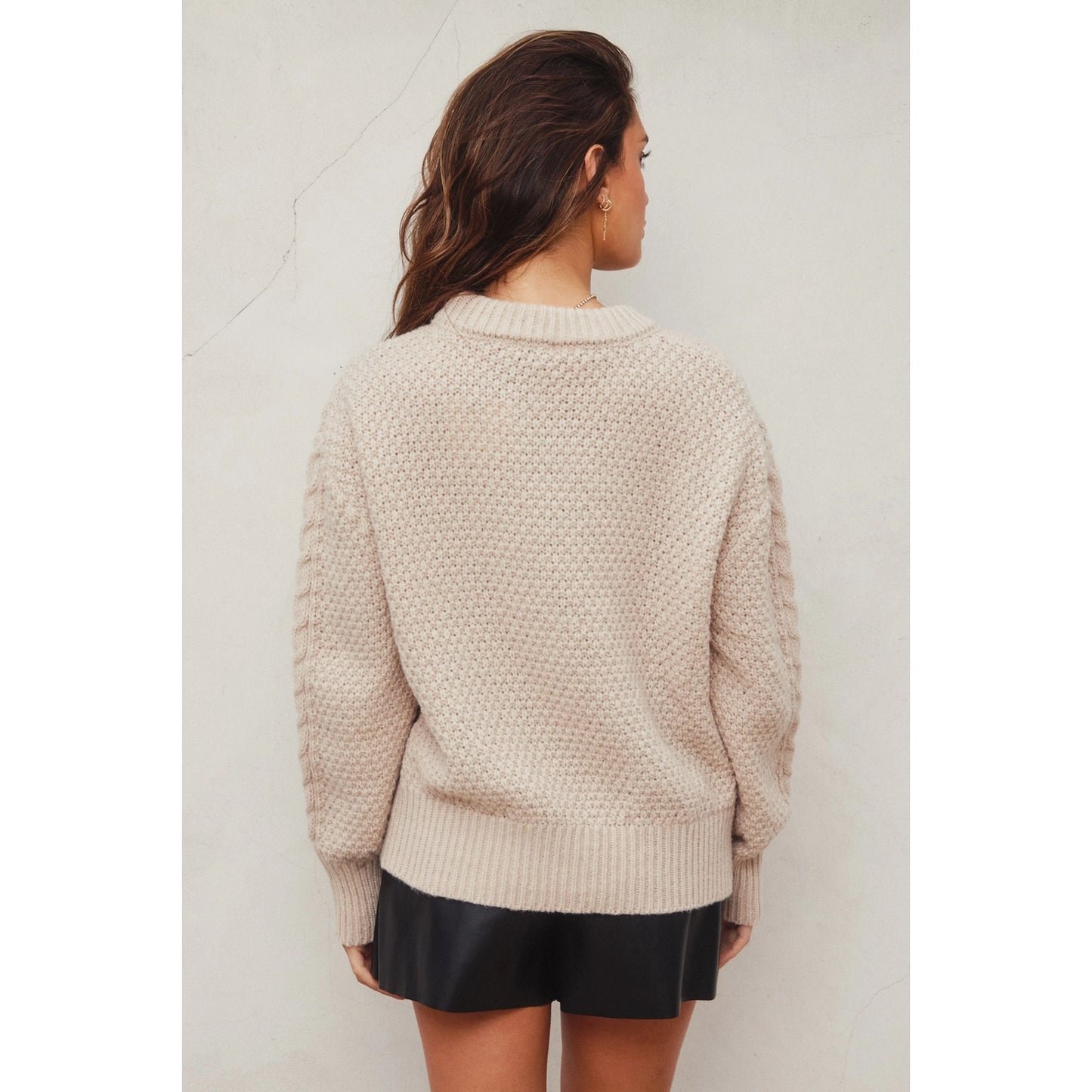 Cream Chunky Sweater