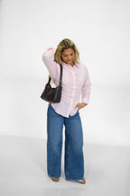 Pink Tide Button Down