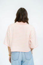 Sunday Shoreline Top- Pink