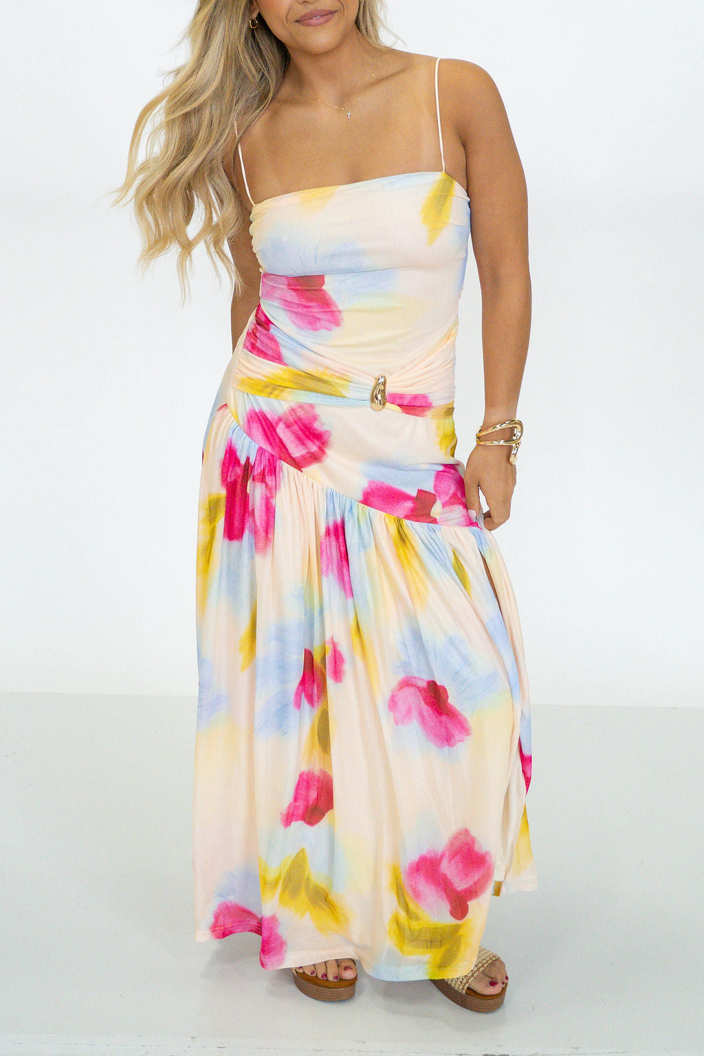 Painted Tides Maxi Dress