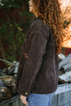 Marlowe Corduroy Espresso Jacket