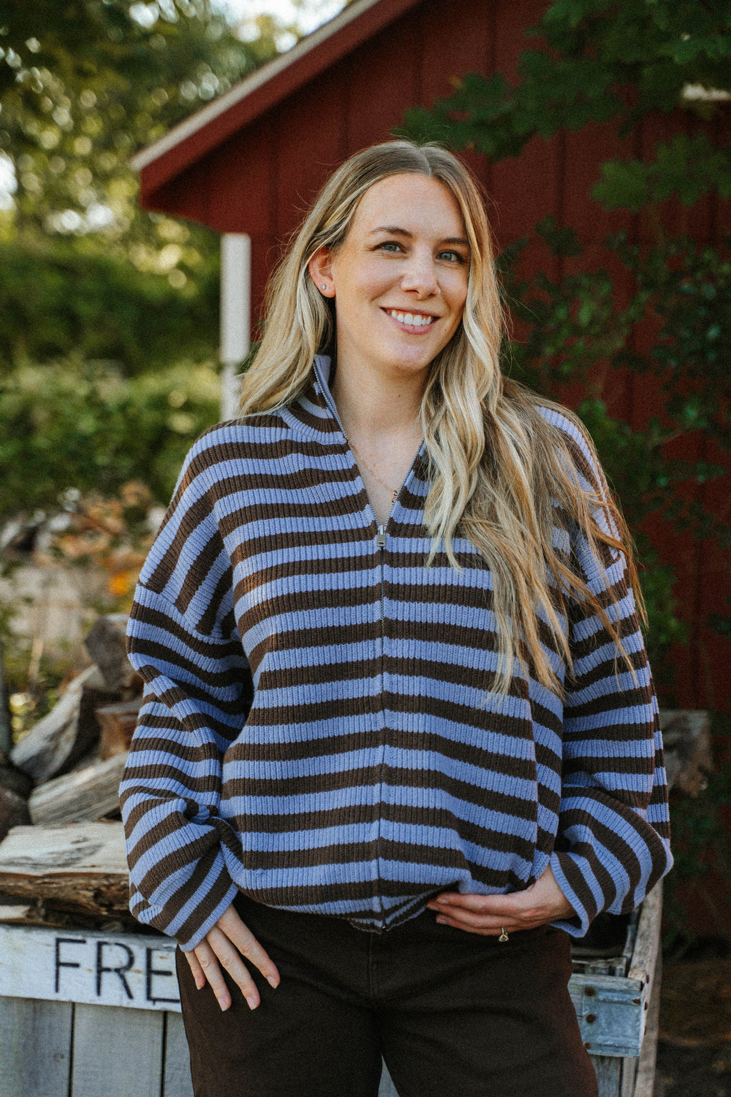 Stars Hollow Zip-Up Sweater