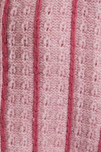 Rosewood Pink Stripe Cardigan
