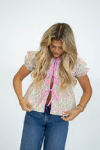 Sweet Pea Bow Top
