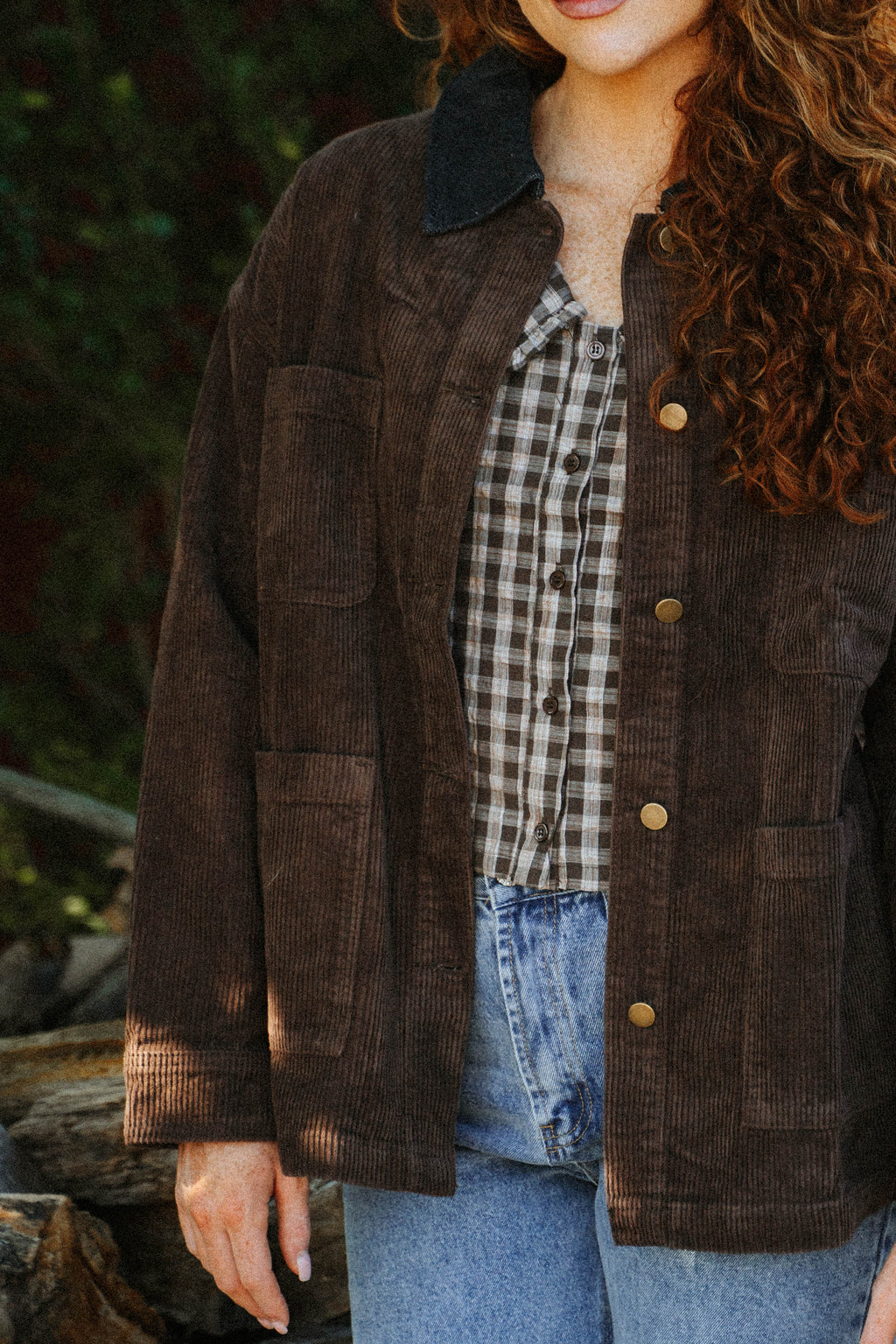 Marlowe Corduroy Espresso Jacket