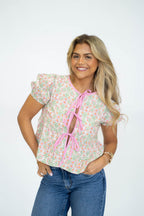 Sweet Pea Bow Top