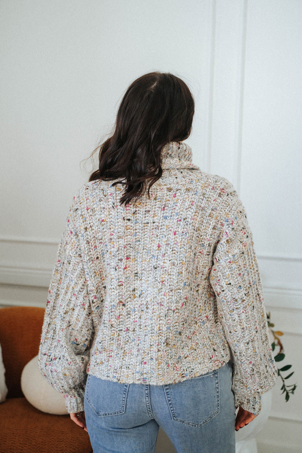 FUNFETTI TURTLENECK SWEATER