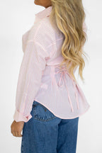 Pink Tide Button Down