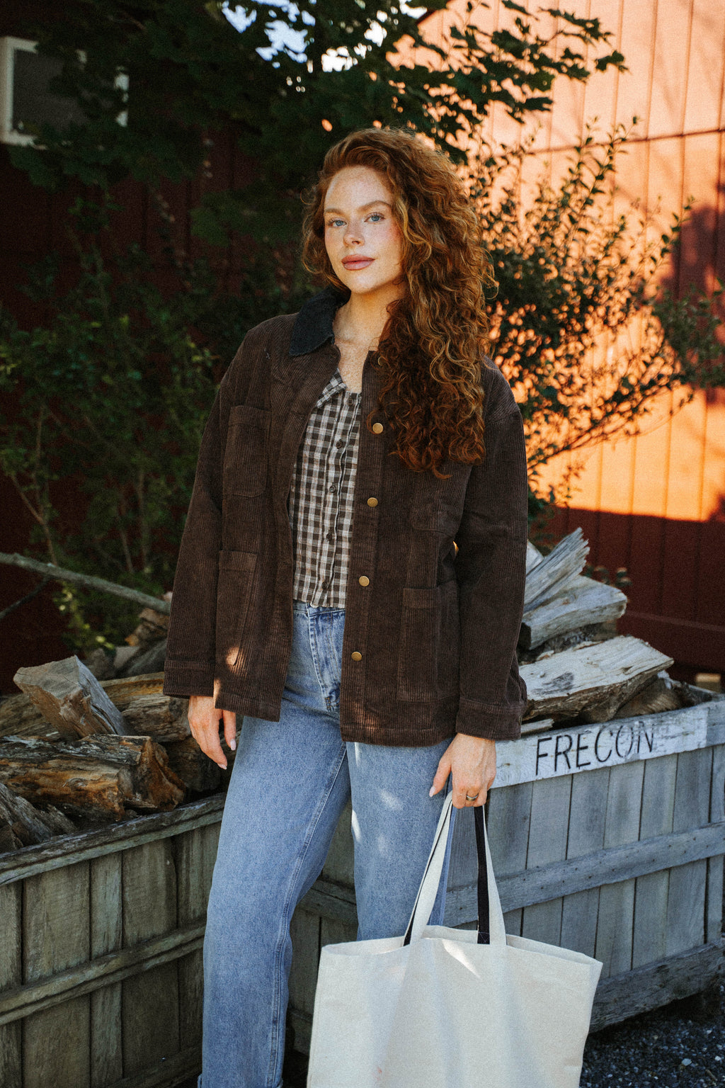 Marlowe Corduroy Espresso Jacket