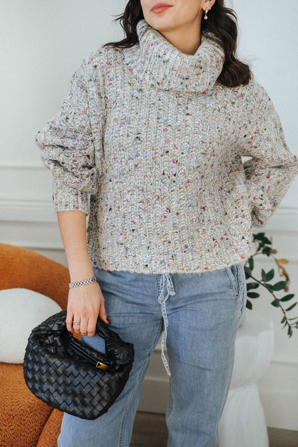 FUNFETTI TURTLENECK SWEATER