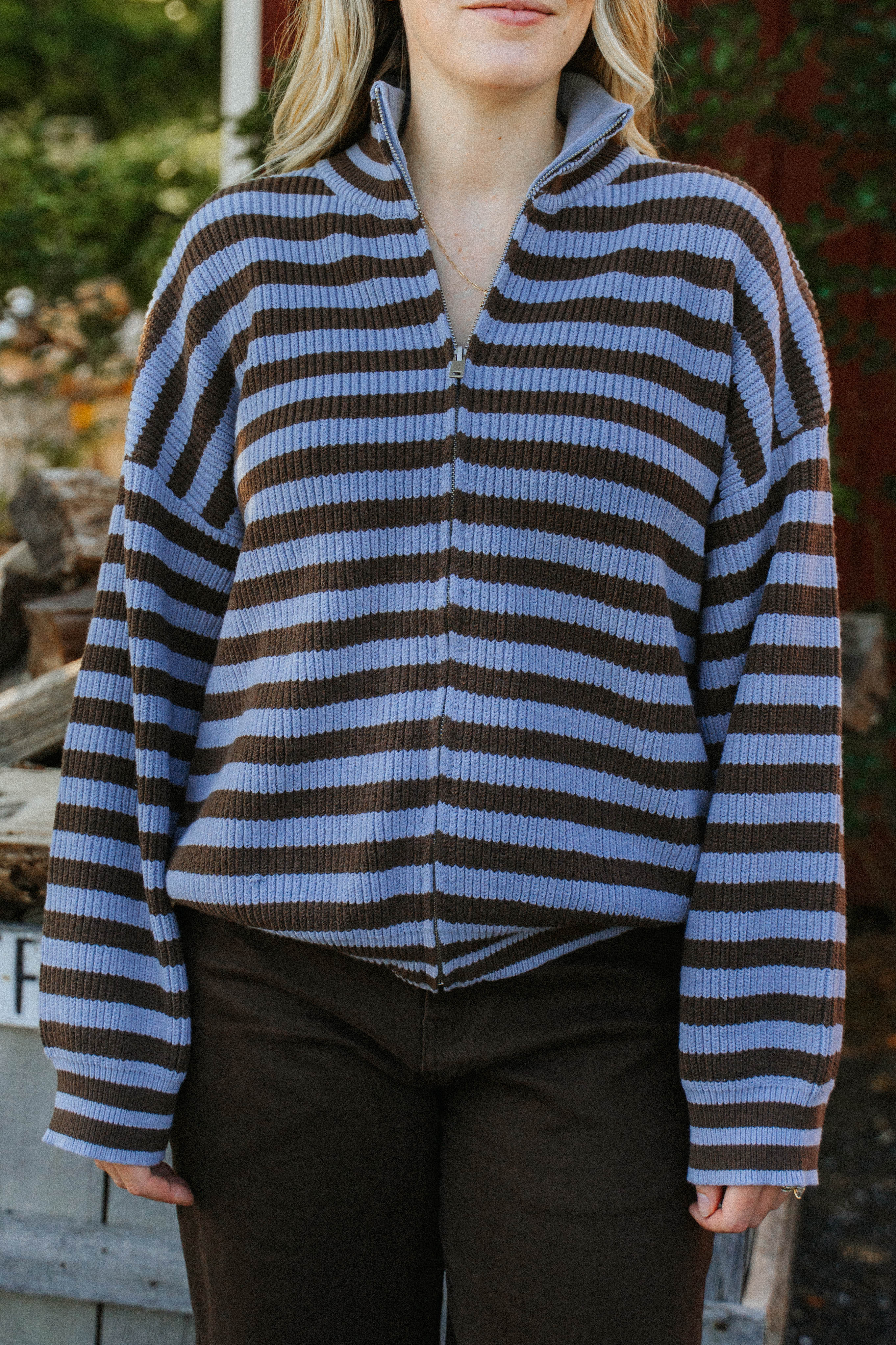 Stars Hollow Zip-Up Sweater