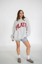PILATES & YOGA Reversible Mockneck Sweatshirt