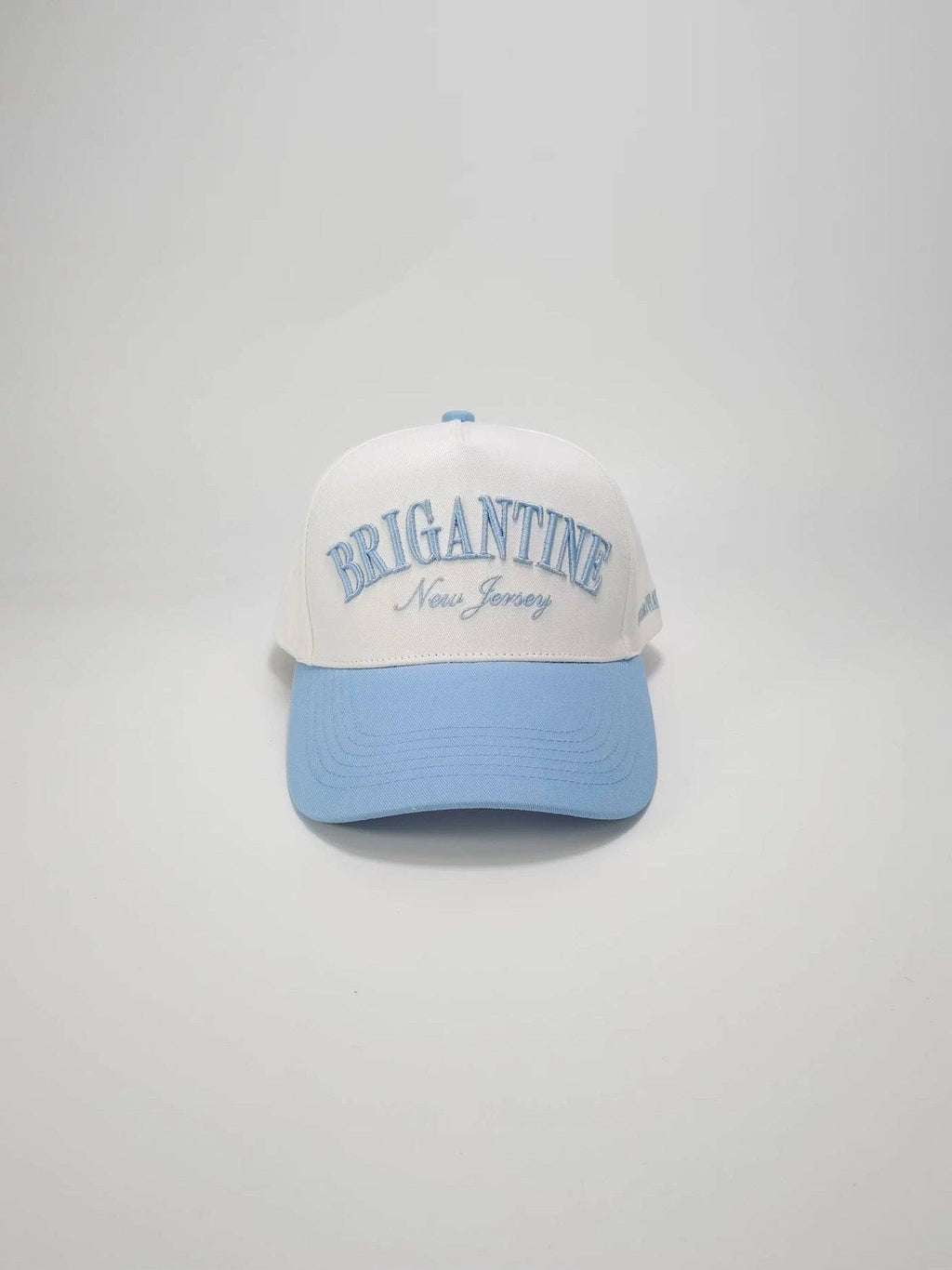Brigantine, New Jersey Hat (Blue or Black): Blue