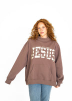 Jesus Stripe Pocket Mockneck