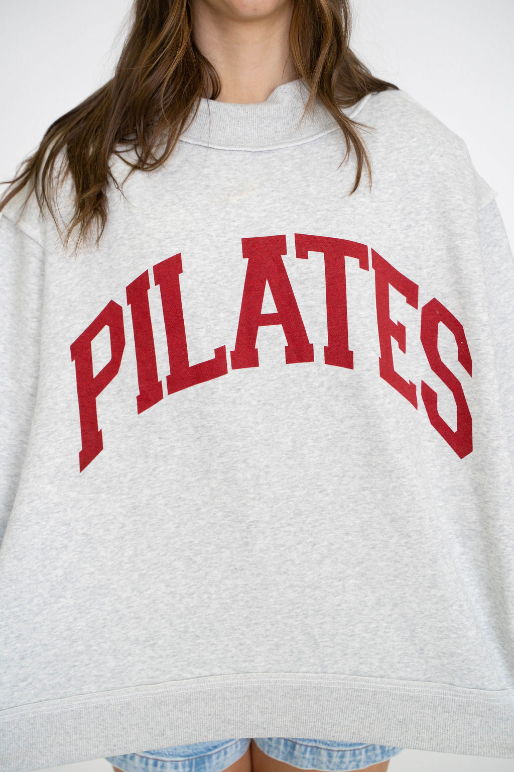 PILATES & YOGA Reversible Mockneck Sweatshirt