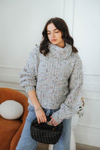 FUNFETTI TURTLENECK SWEATER