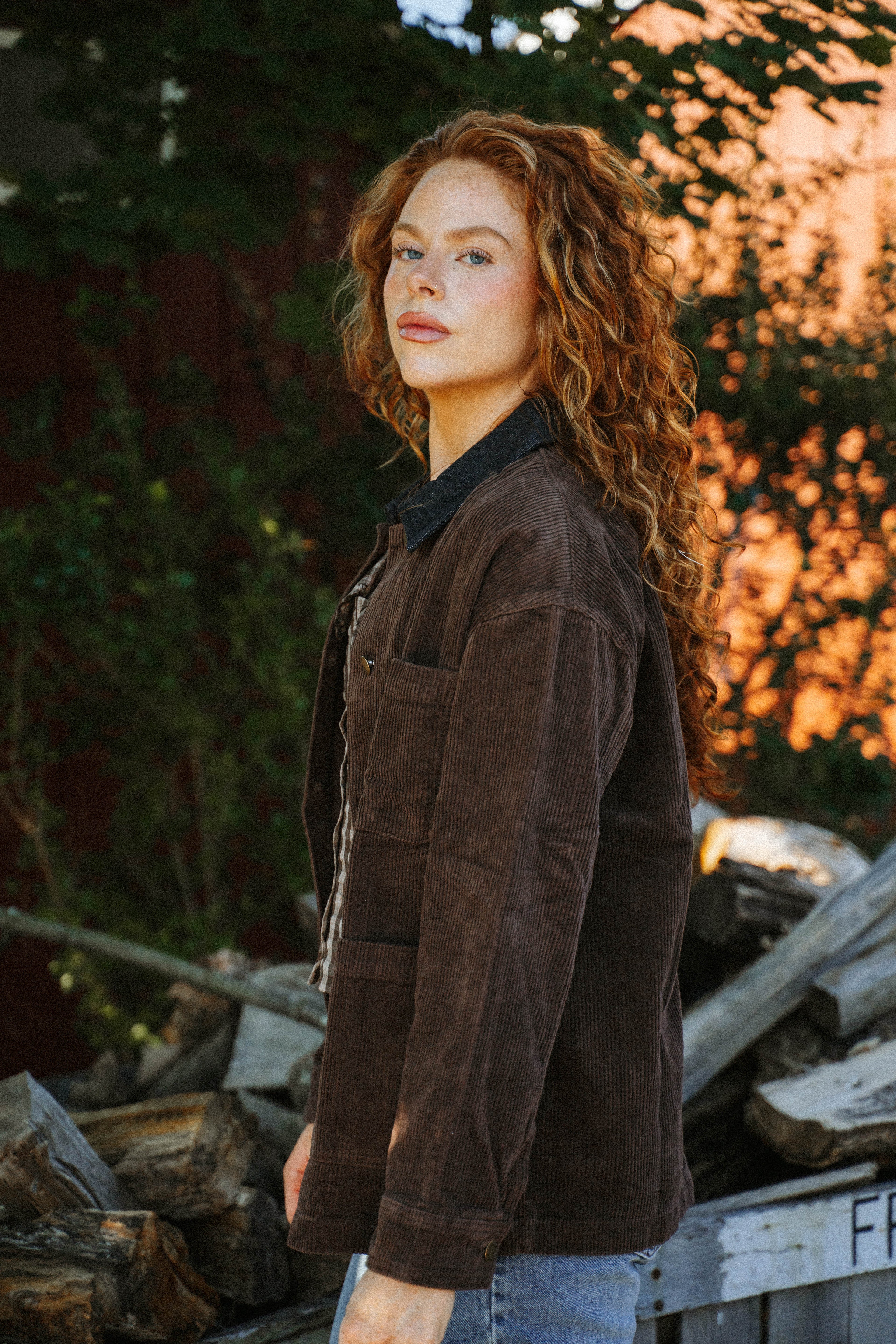 Marlowe Corduroy Espresso Jacket