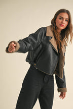 Espresso Sherpa Jacket