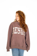 Jesus Stripe Pocket Mockneck