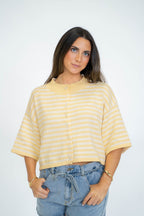 Sunday Shoreline Top – Butter Yellow