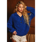 Sapphire Oversized Knitted Sweater