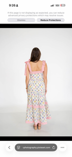 Floral Bouquet Cotton Dress
