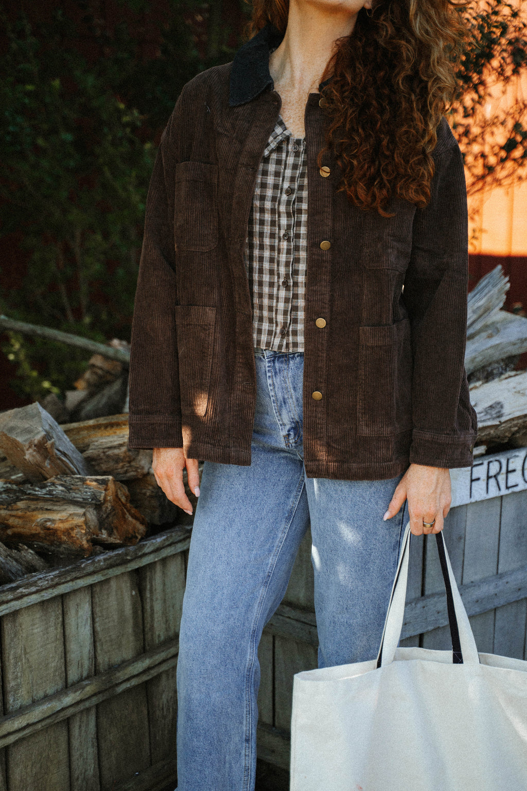 Marlowe Corduroy Espresso Jacket