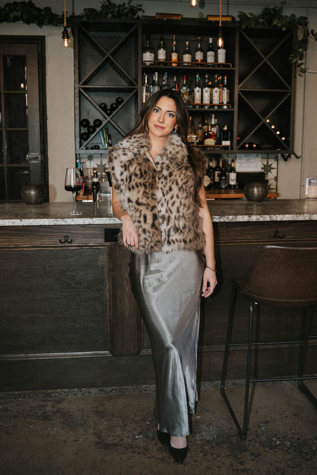 Marlowe Strapless Dress- Stone