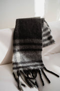 Midnight Plaid Chunky Scarf